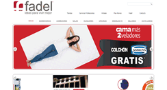 Desktop Screenshot of fadelmuebles.com